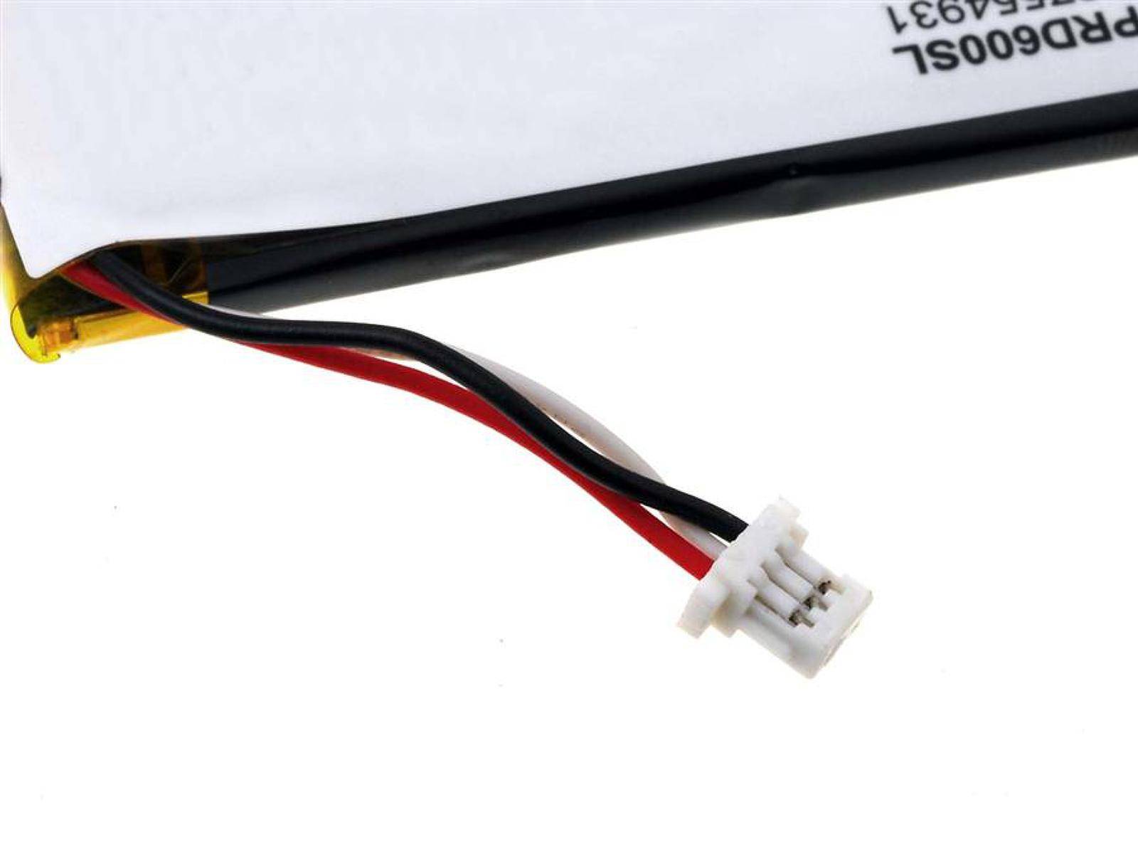 Powery Akku für Sony E-Book Reader PRS-600/BC, 3,7V, Li-Polymer