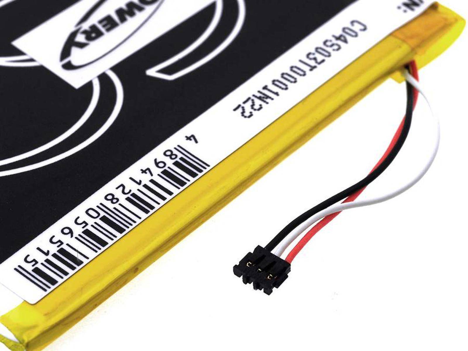 Powery Akku für Sony E-Book Reader PRS-350SC, 3,7V, Li-Polymer