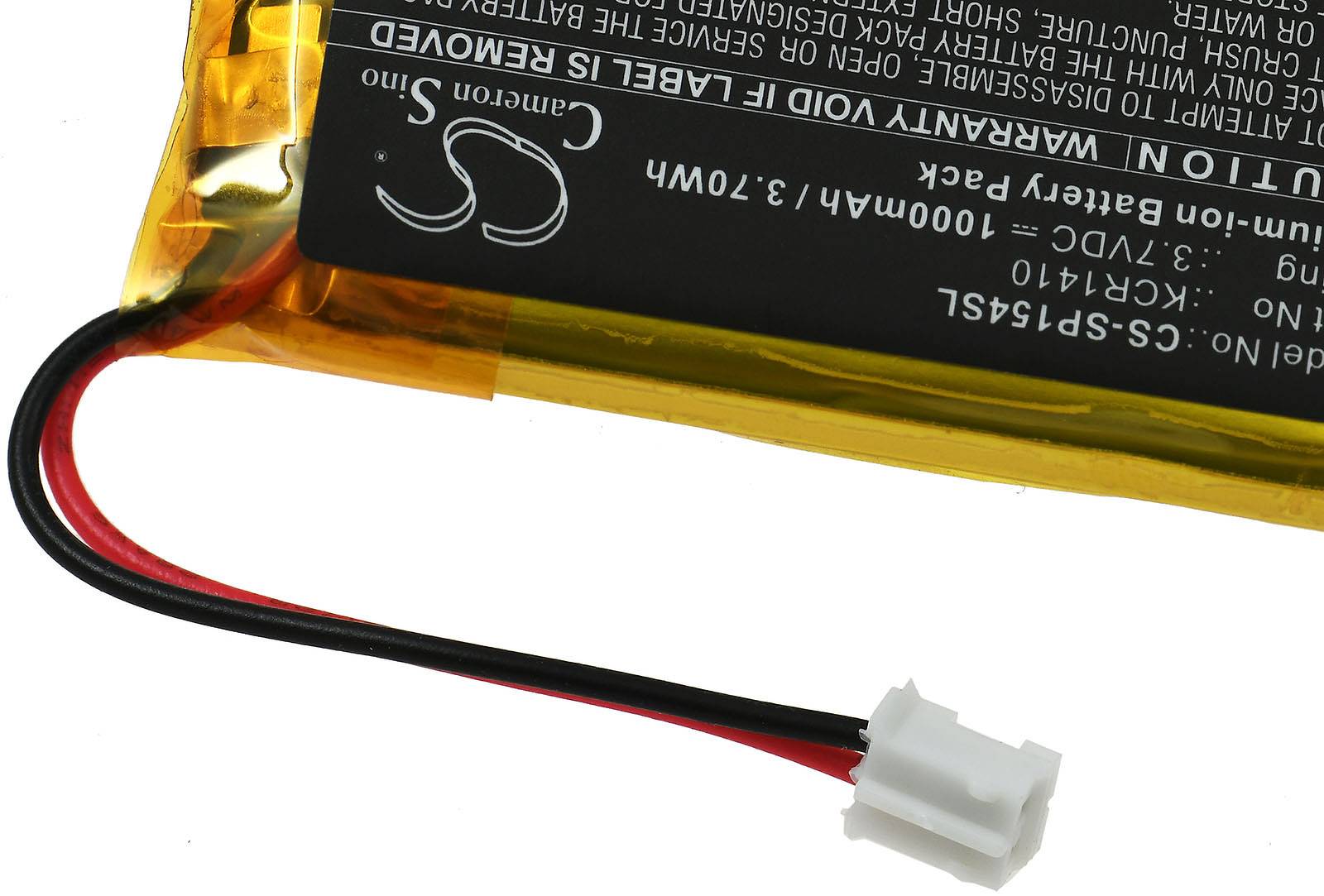 Powery Akku passend für Sony PlayStation 4 Controler (2. Version - 2016) - Stecker-Typ beachten!, 3,7V, Li-Ion