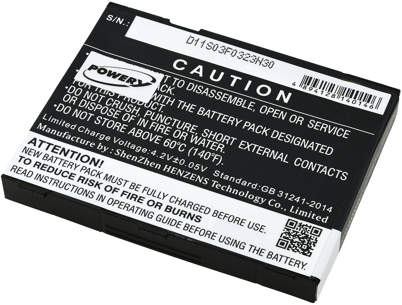 Powery Akku für Router, HotSpot Netgear Telstra M1, 3,7V, Li-Polymer