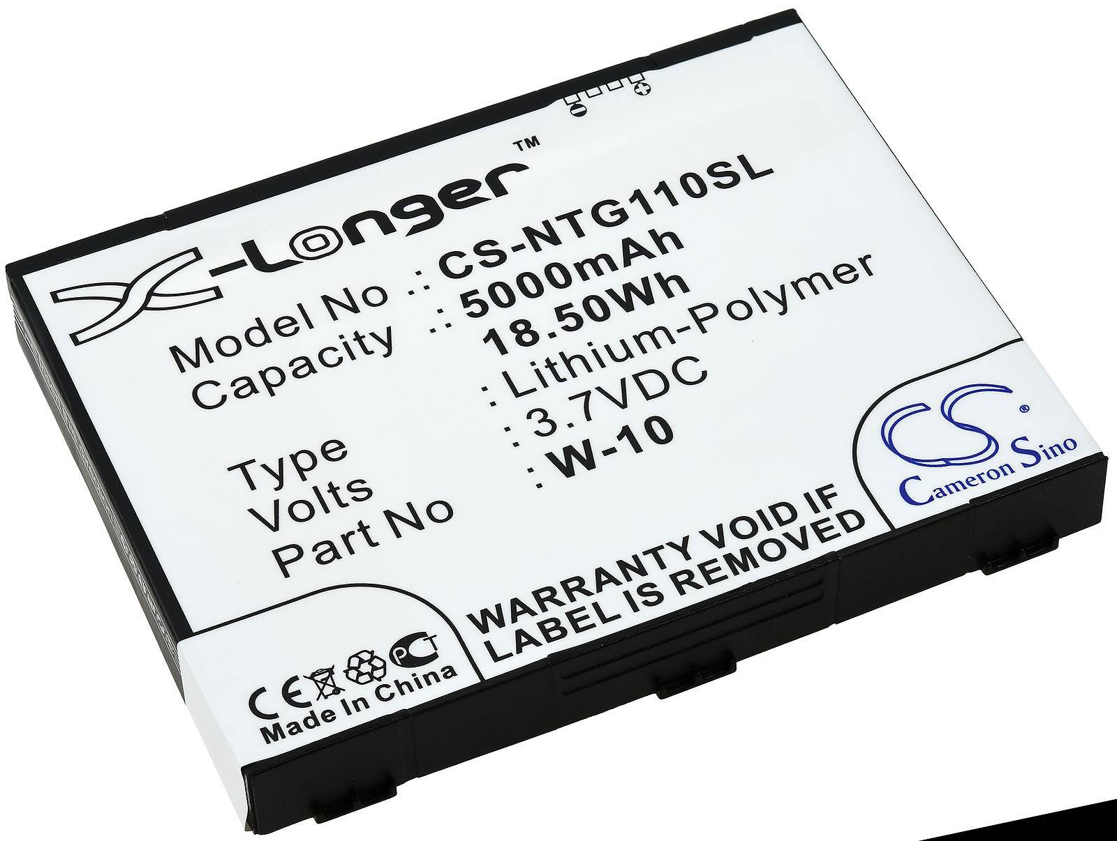 Powery Akku für Router, HotSpot Netgear NightHawk M1, 3,7V, Li-Polymer