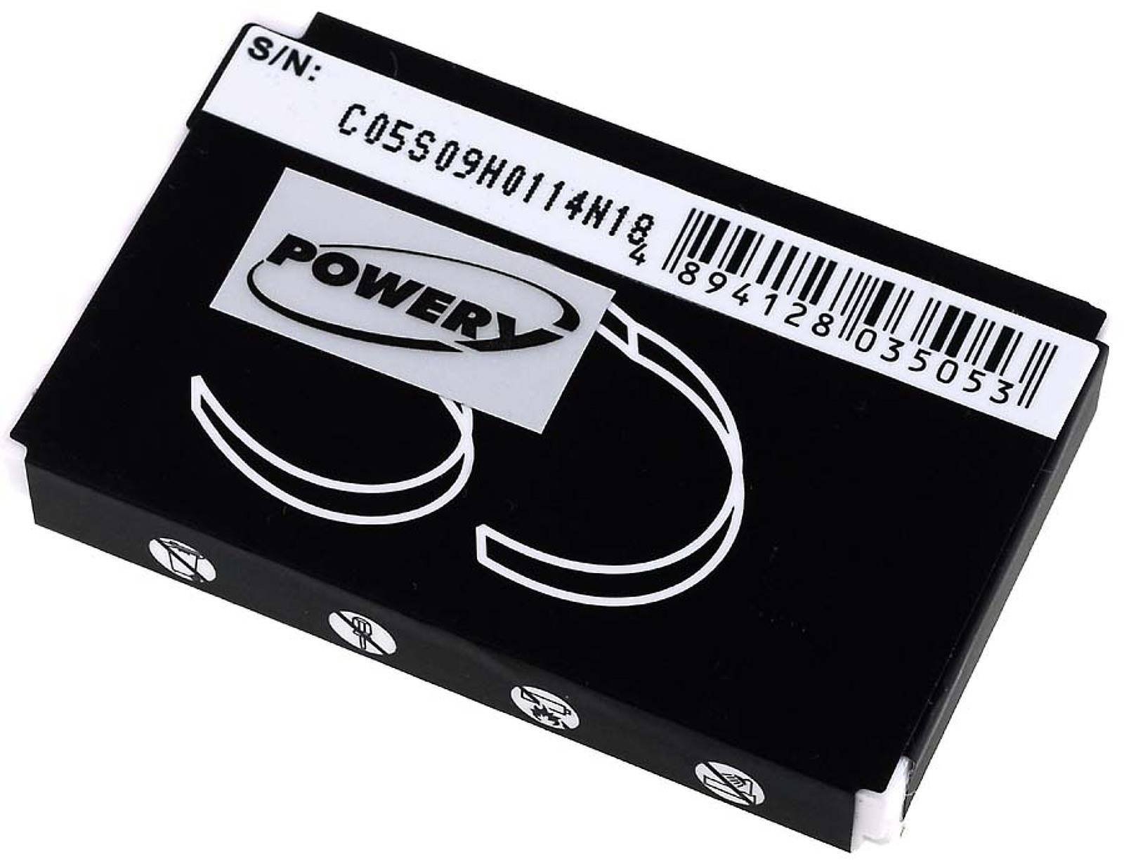 Powery Akku für Logitech diNovo Edge, 3,7V, Li-Ion
