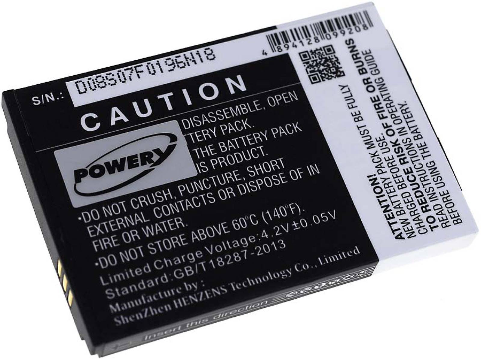 Powery Akku für TP-Link Typ TBL-71A2000, 3,7V, Li-Ion