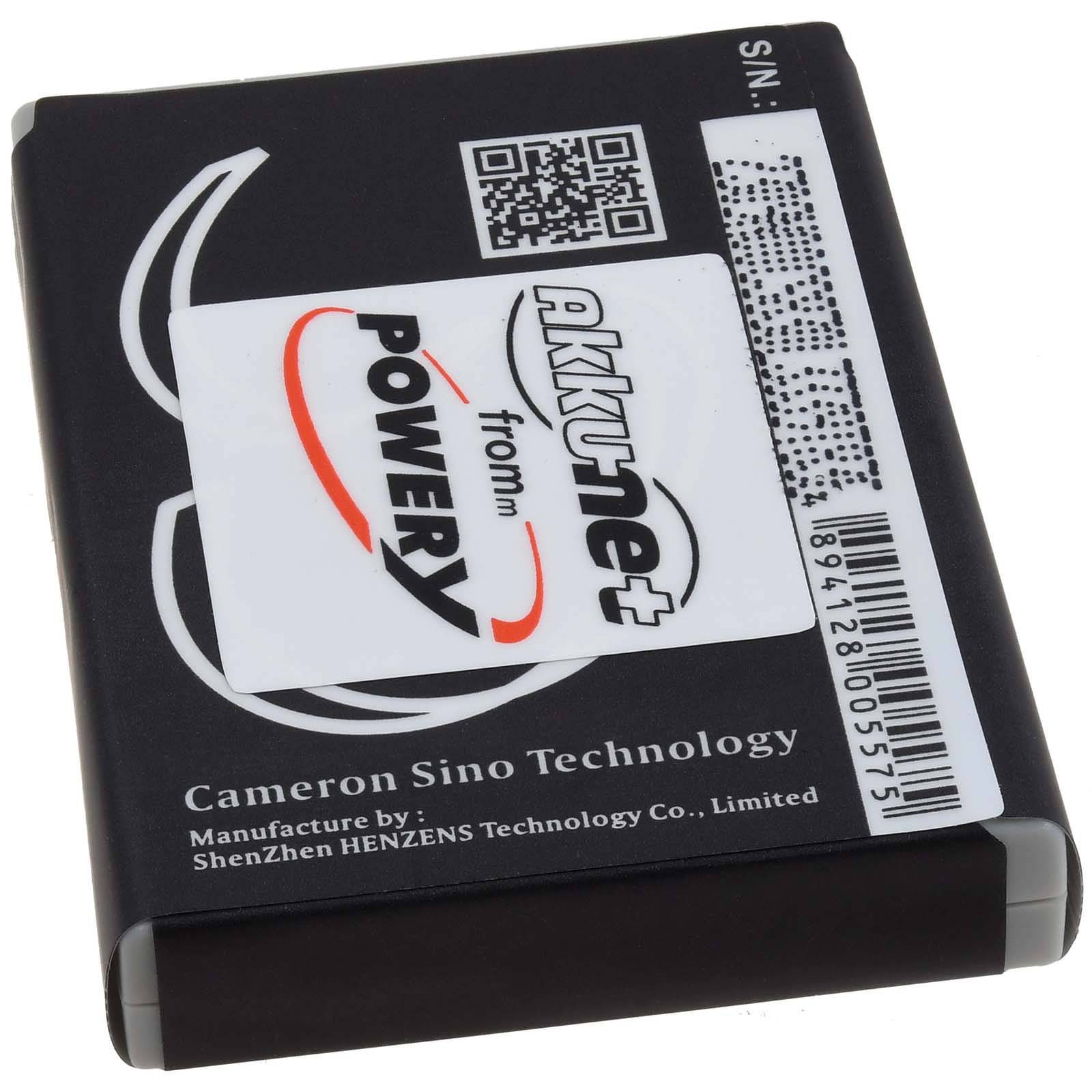 Powery Akku für Traveler Slimline X4, 3,7V, Li-Ion