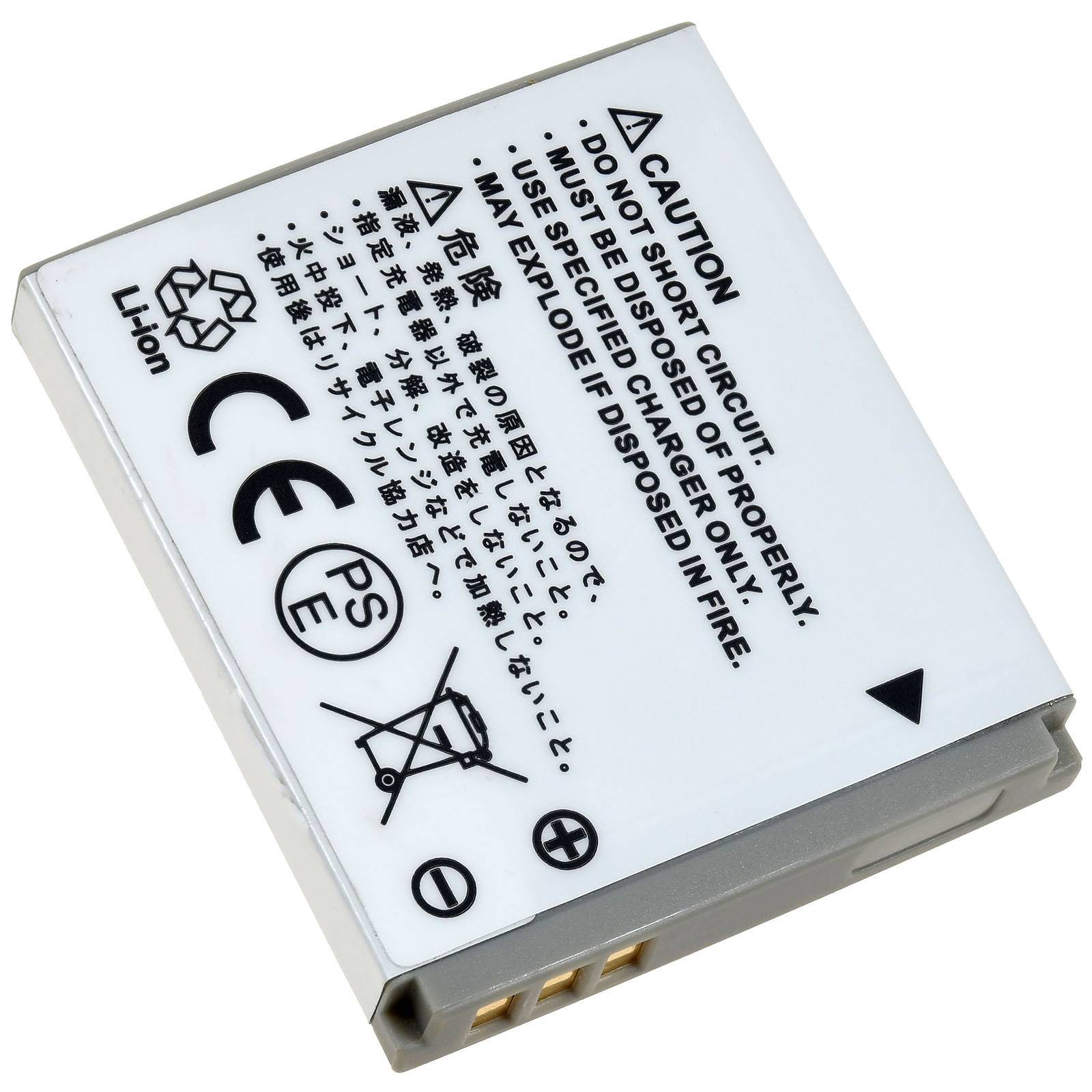 Powery Akku für Canon PowerShot TX1, 3,7V, Li-Ion