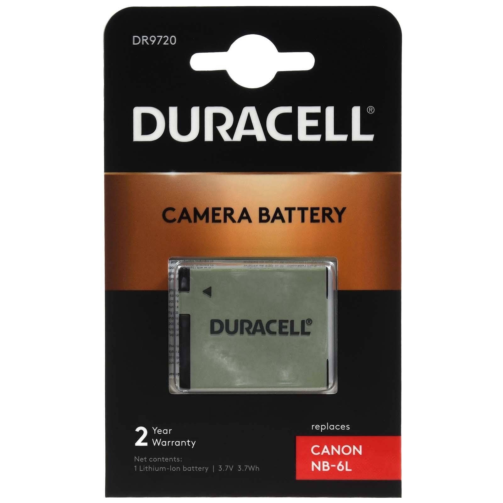 Duracell Akku für Canon IXUS 105, 3,7V, Li-Ion