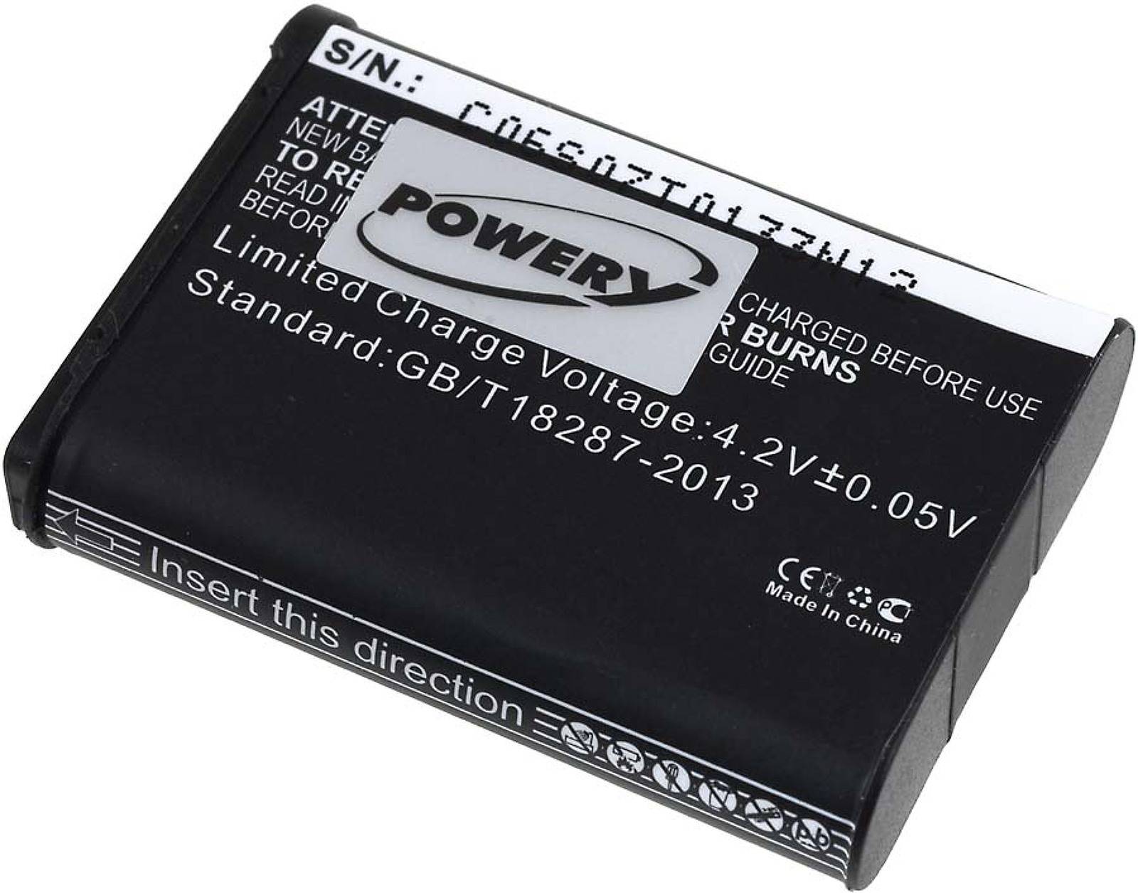Powery Akku für Nikon Coolpix P600 / Typ EN-EL23, 3,8V, Li-Ion