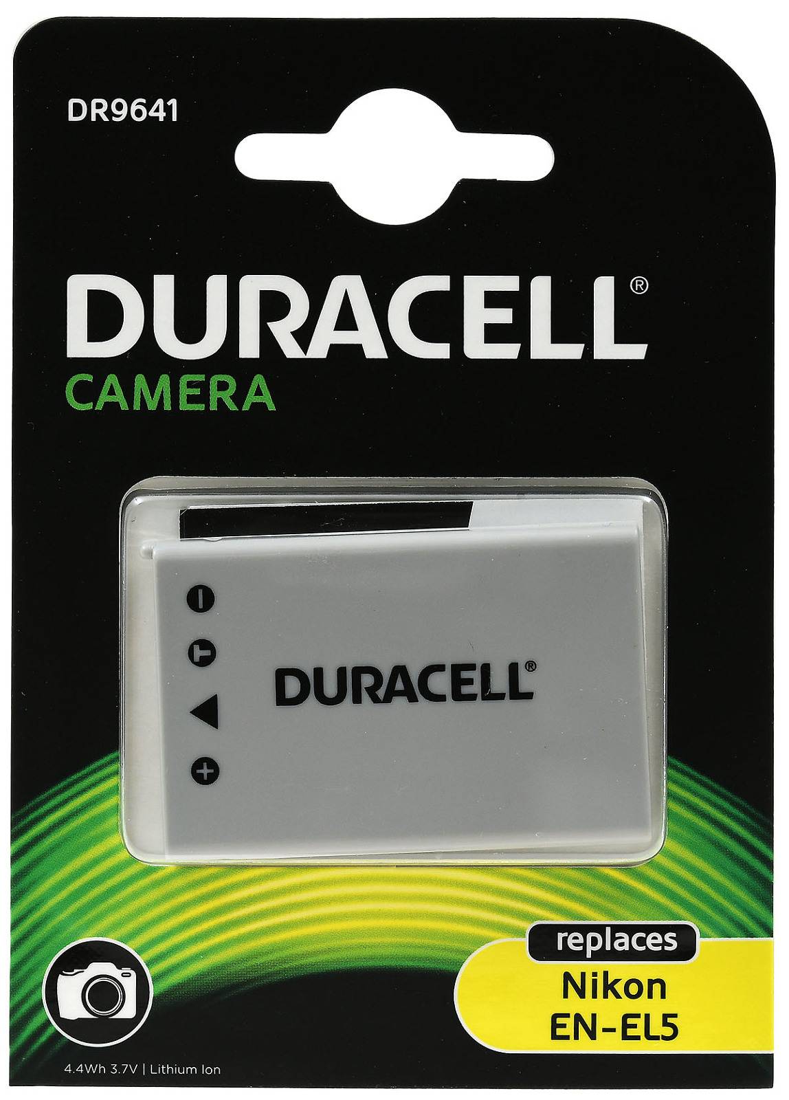 Duracell Akku für Digitalkamera Nikon Coolpix 3700, 3,7V, Li-Ion