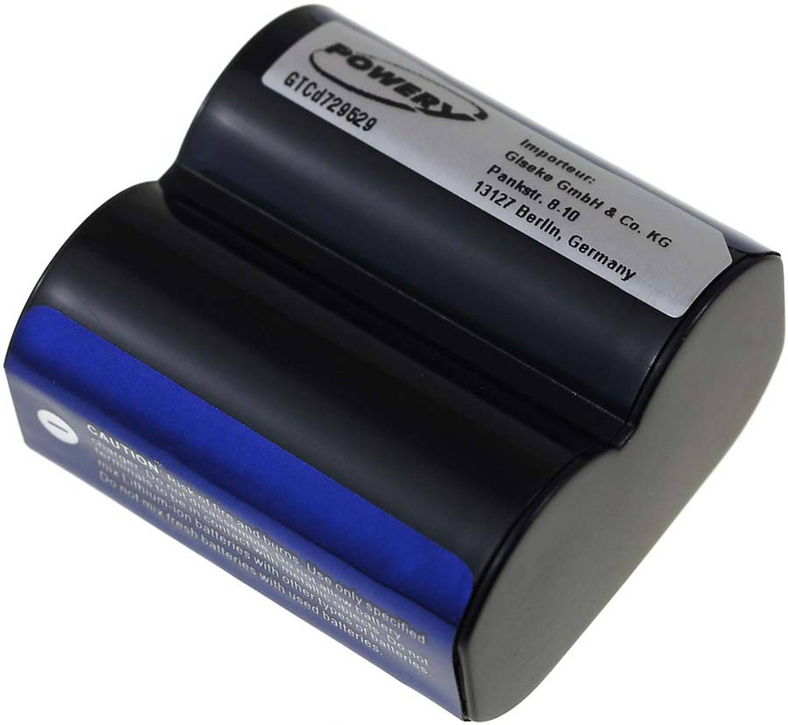 Powery Powery Akku für Typ CR-P2, 6V, Li-Fe