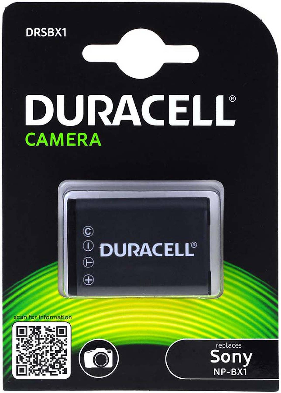 Duracell Akku für Sony Cyber-shot DSC-RX100 / Typ NP-BX1 1090mAh, 3,7V, Li-Ion