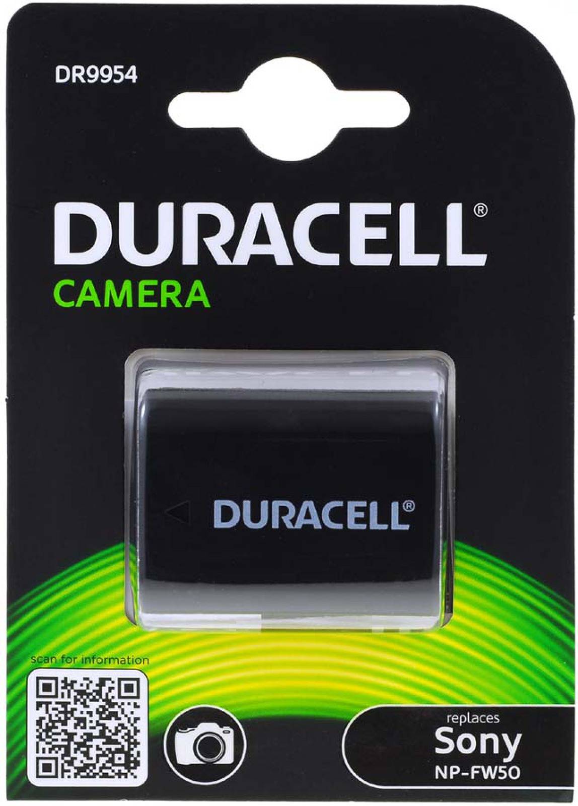 Duracell Akku für Sony Typ NP-FW50, 7,4V, Li-Ion