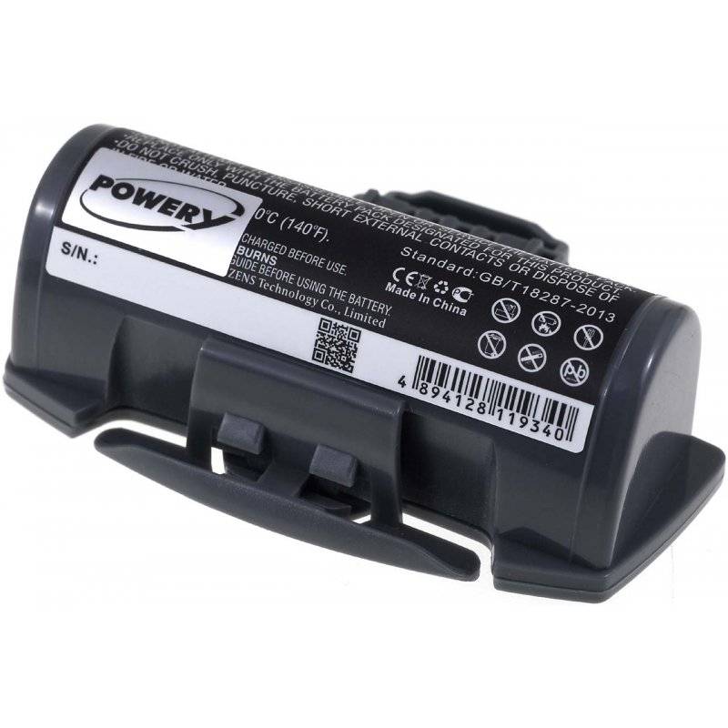 Powery Akku für Akku-Fensterreiniger Kärcher WV 5 /WV 50 / WV55 / WV 60, 3,7V, Li-Ion