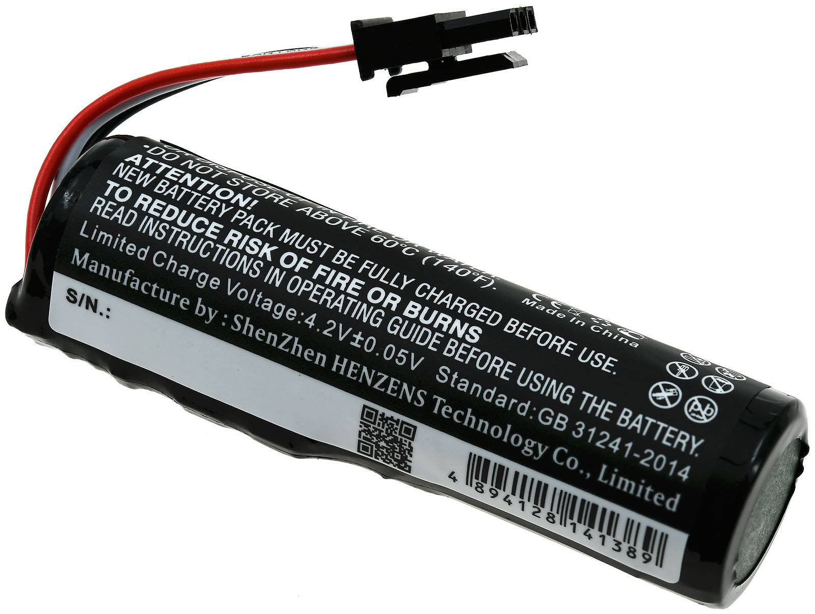 Powery Powerakku kompatibel mit Logitech Typ 533-000104, 3,7V, Li-Ion