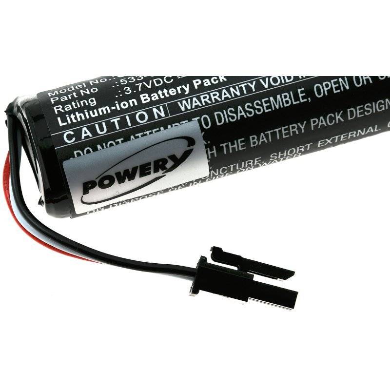 Powery Powerakku kompatibel mit Logitech Typ 533-000104, 3,7V, Li-Ion
