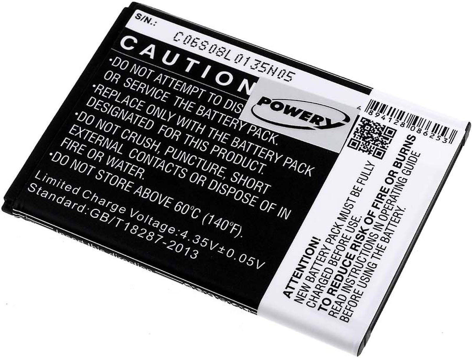 Powery Akku für Alcatel One Touch 7040, 3,8V, Li-Ion