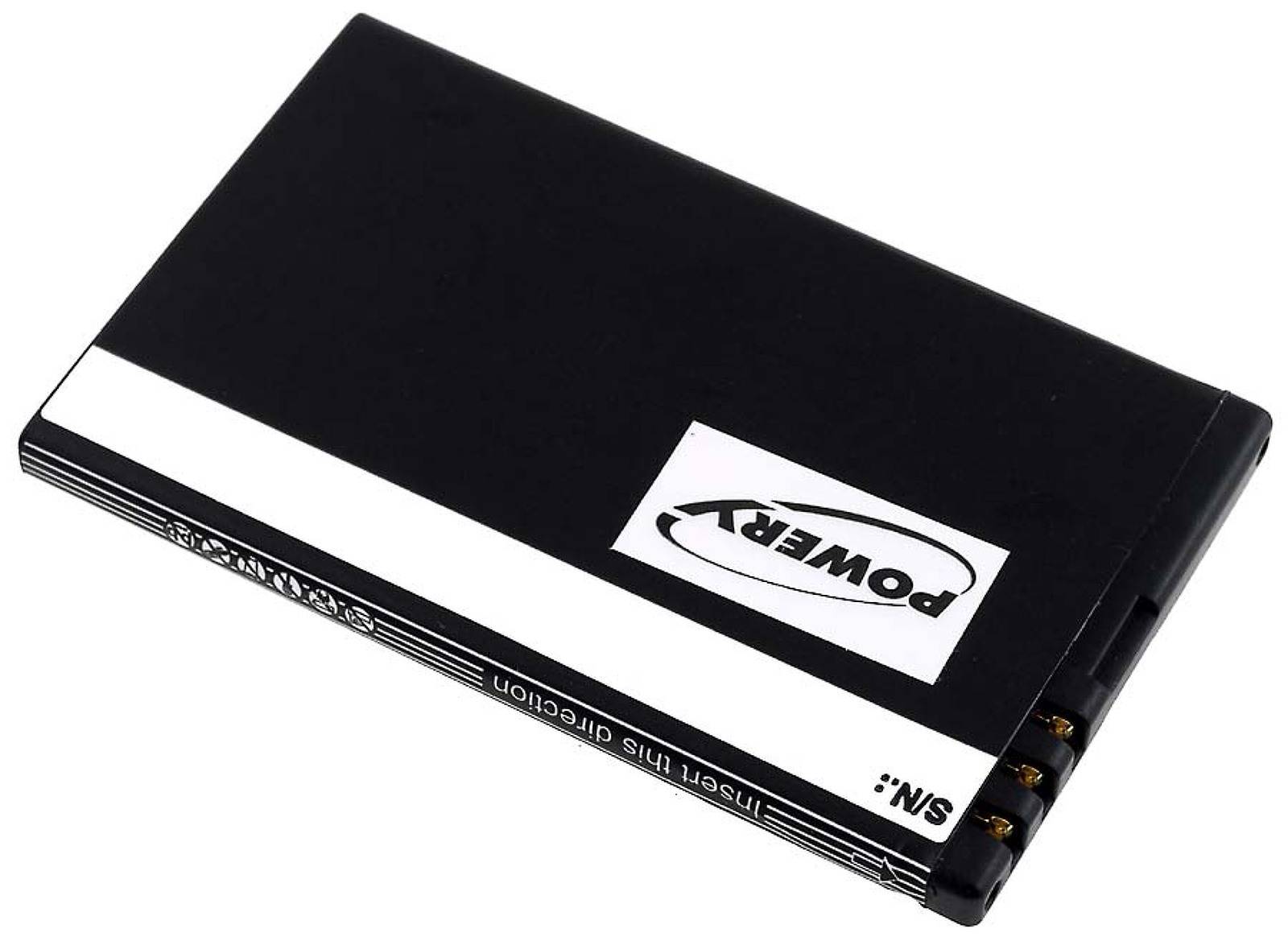 Powery Akku für Auro Typ M451, 3,7V, Li-Ion