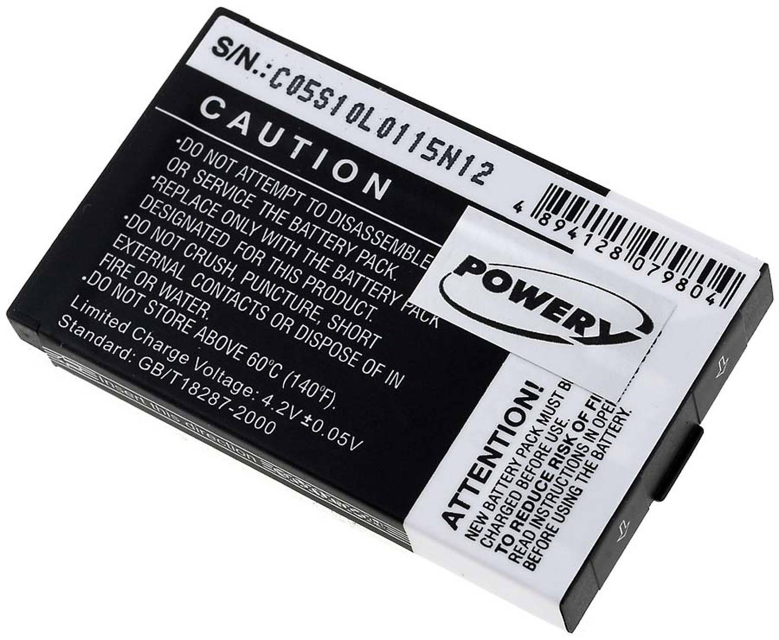 Powery Akku für Caterpillar CAT B25/ Typ UP073450AL, 3,7V, Li-Ion