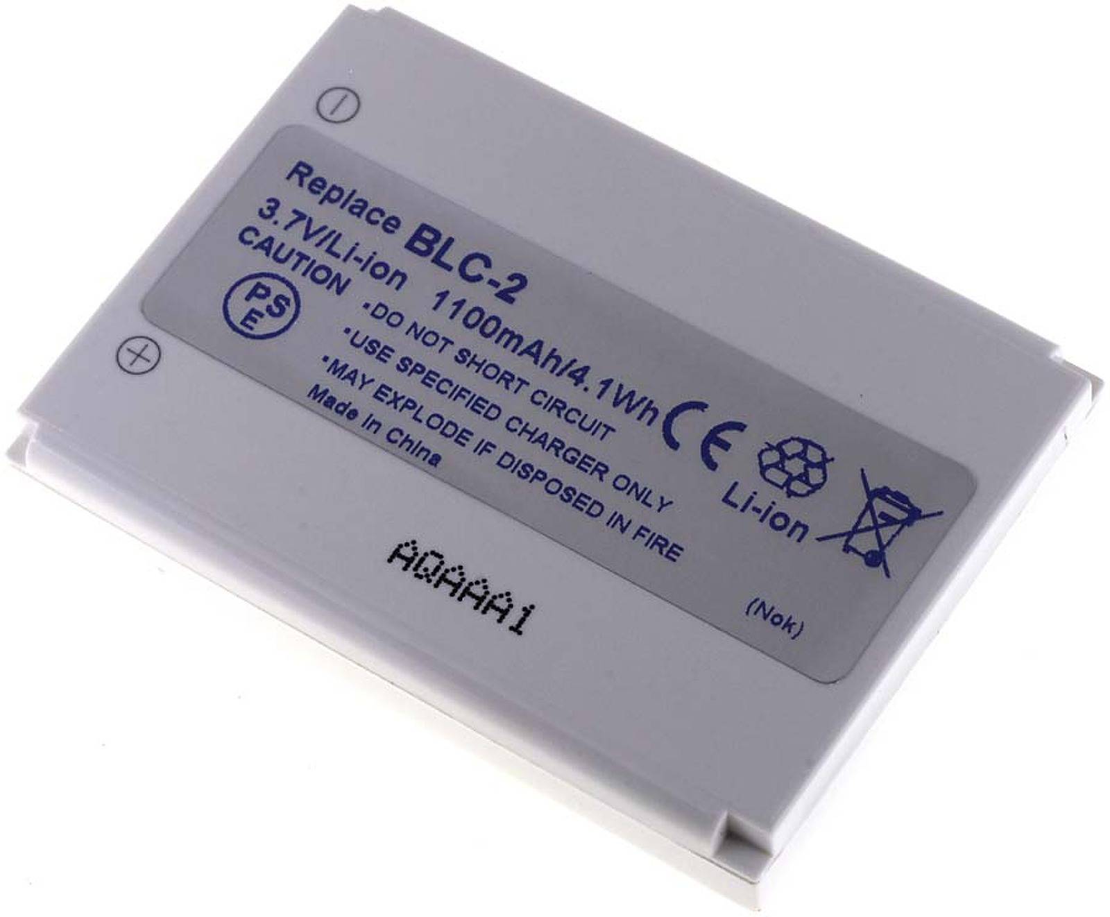 Powery Akku für Nokia 3330, 3,7V, Li-Ion