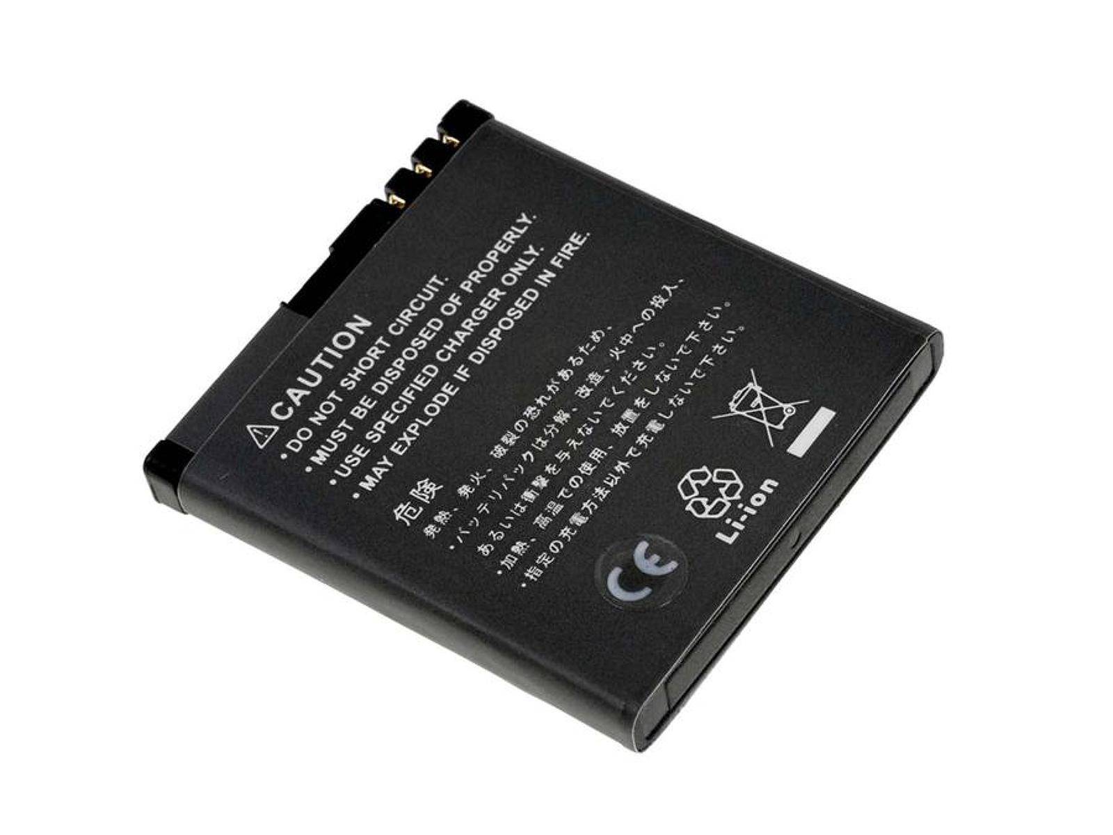 Powery Akku für Nokia N85/ Typ BL-5K, 3,7V, Li-Ion