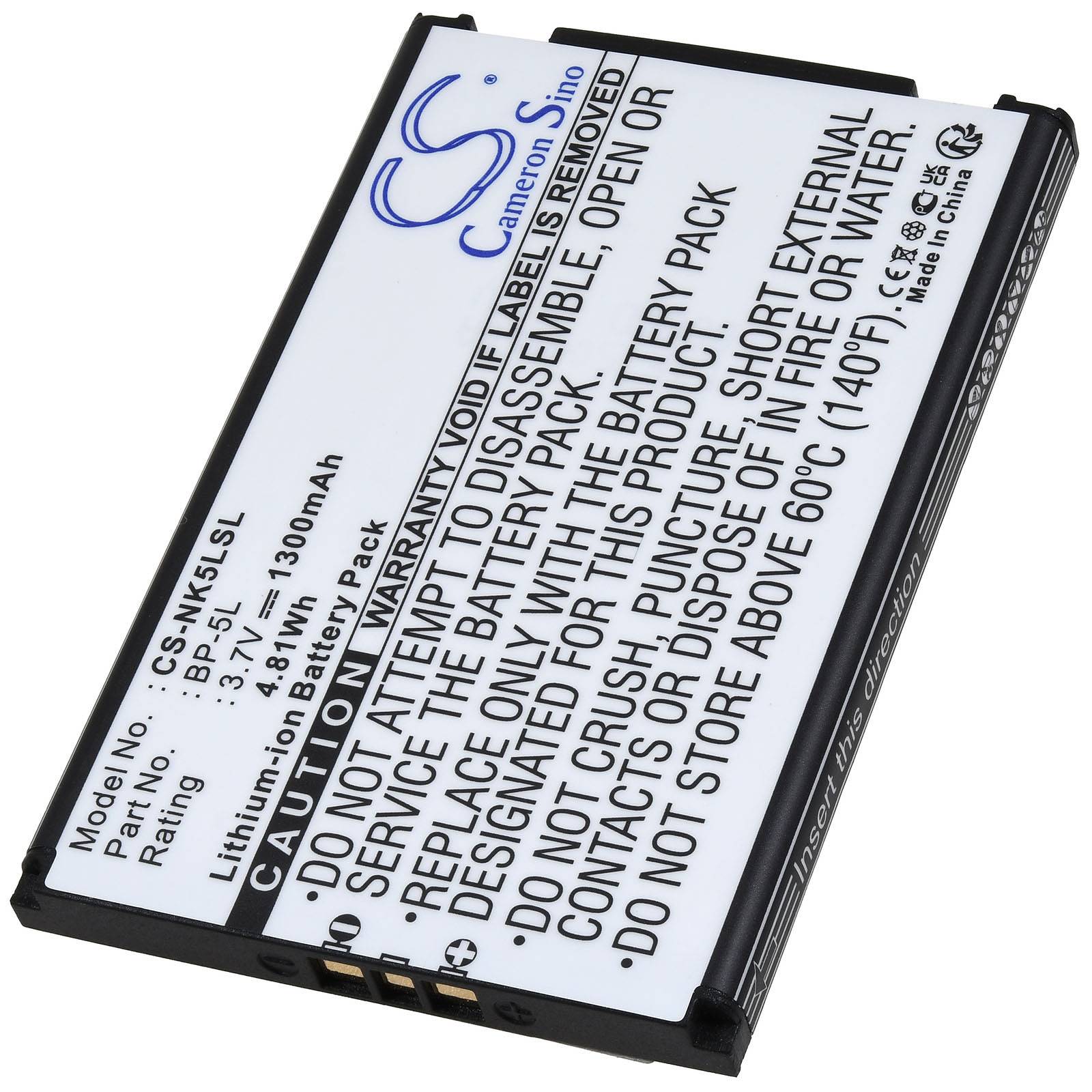 Powery Akku für Nokia N92/ 7700/ 7710/9500/770 /E61, 3,6V, Li-Polymer