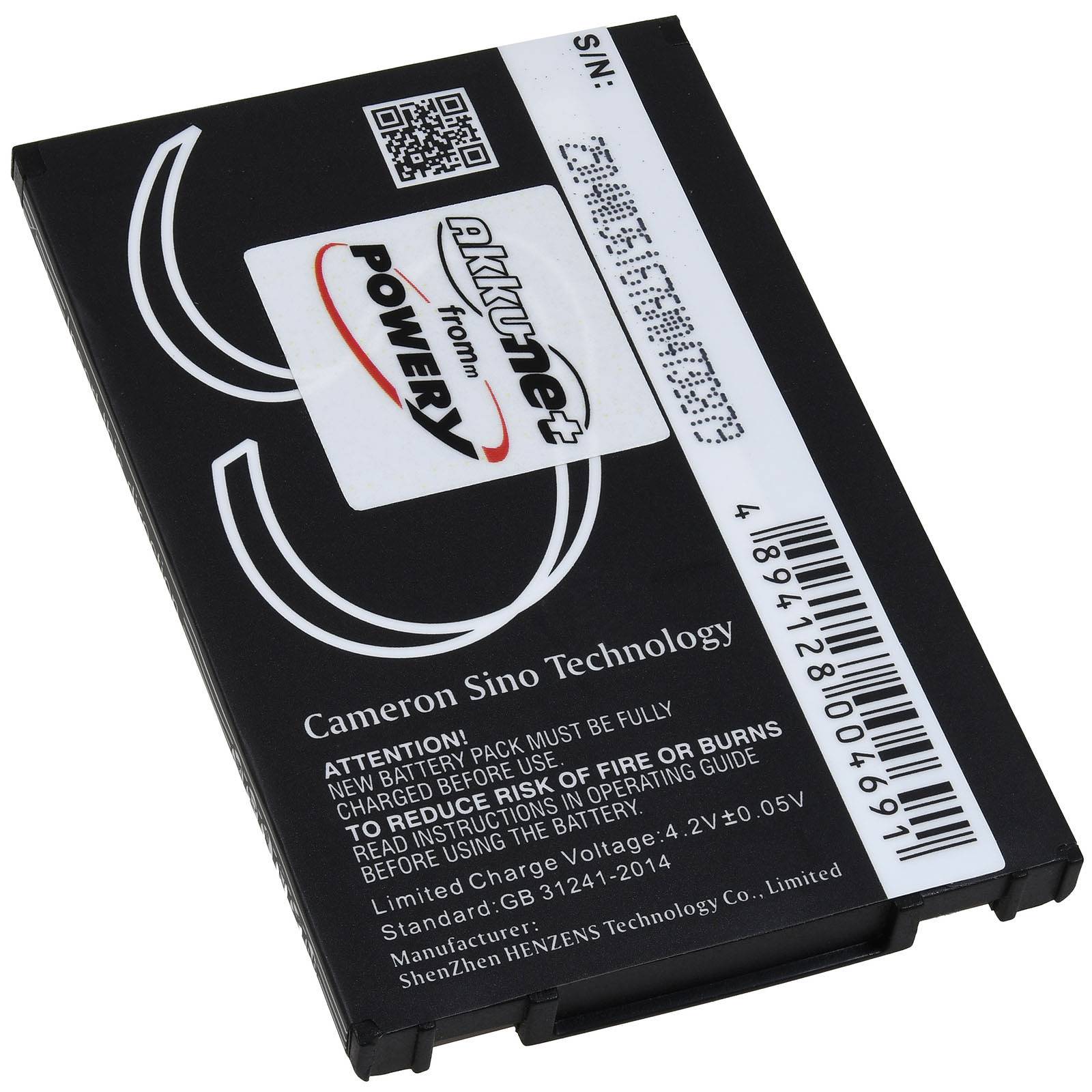 Powery Akku für Nokia N92/ 7700/ 7710/9500/770 /E61, 3,6V, Li-Polymer