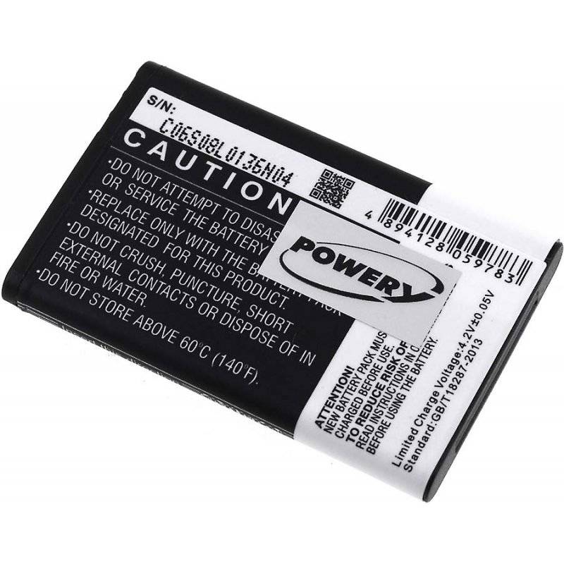 Powery Akku für Doro Primo 215/ Typ DF-NK500DH, 3,7V, Li-Ion