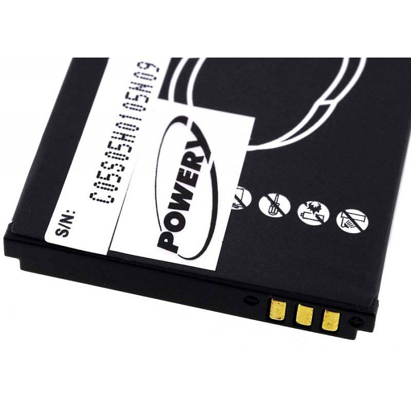 Powery Akku für Doro PhoneEasy 338 / Typ XD0904009446, 3,7V, Li-Ion