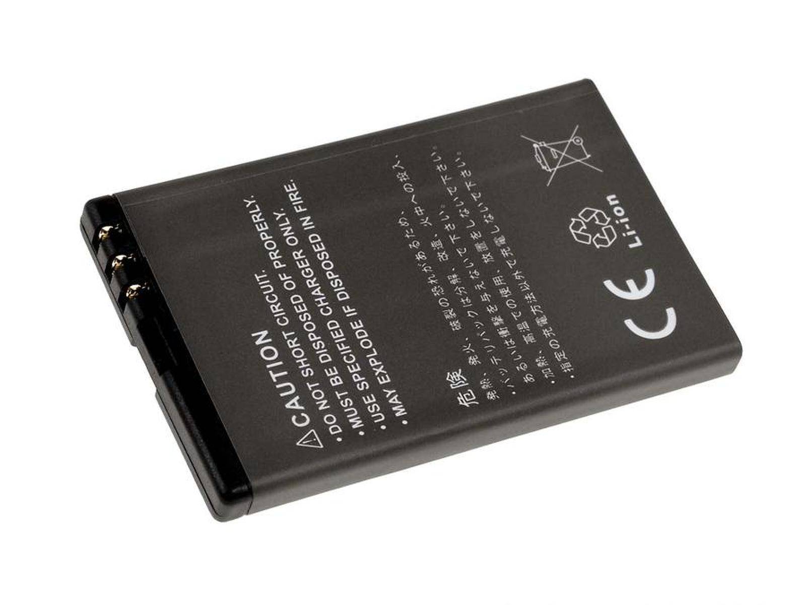 Powery Akku für Nokia Lumia 520 521 525 530 Handy, 3,7V, Li-Ion