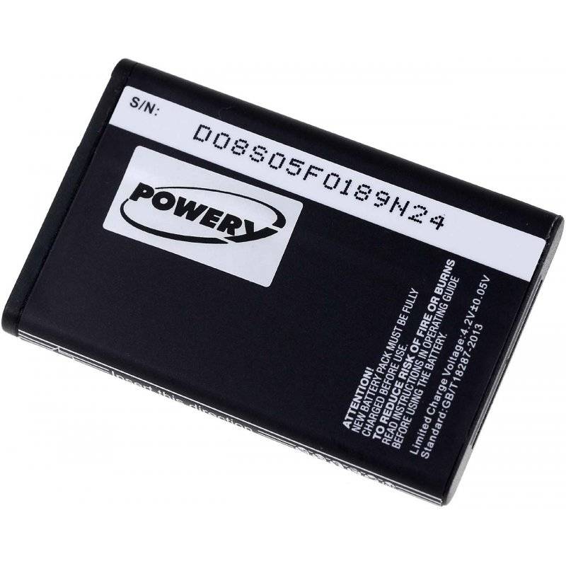 Powery Akku für Nokia C1 Serie 1200mAh, 3,7V, Li-Ion