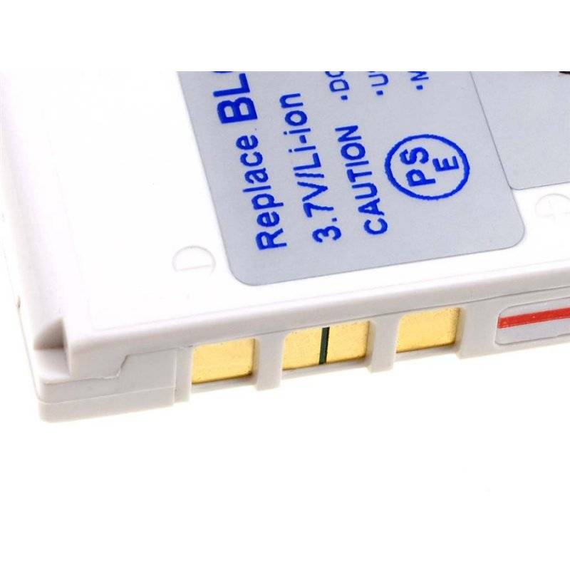 Powery Akku für Nokia 6810, 3,7V, Li-Ion