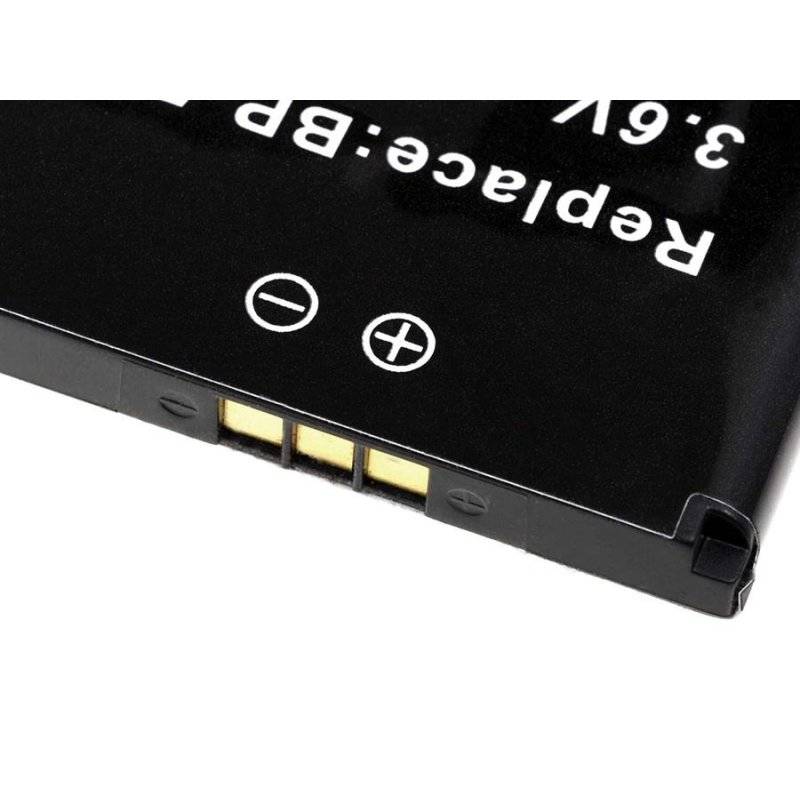 Powery Akku für Nokia Typ BP-5L, 3,6V, Li-Polymer