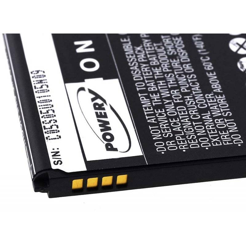 Powery Akku für Samsung Galaxy S4 2600mAh, 3,7V, Li-Ion