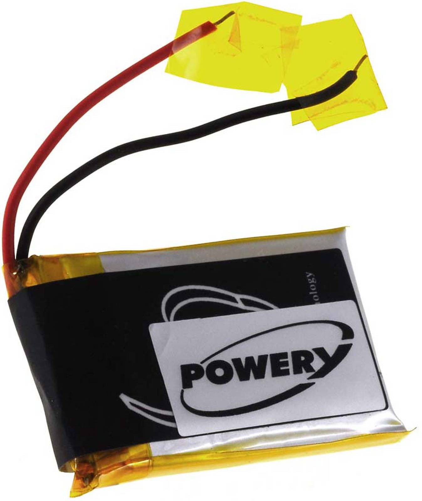 Powery Akku für Kopfhörer Jabra Pro 920, 3,7V, Li-Polymer
