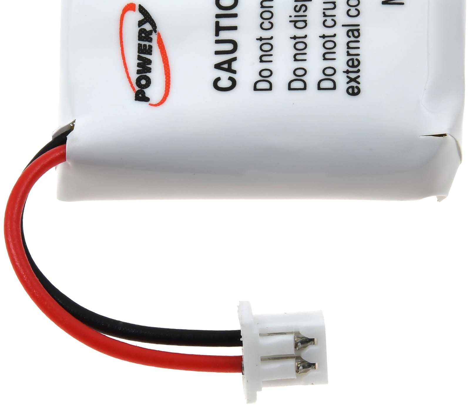Powery Akku für Plantronics Headset Typ 64327-01, 3,7V, Li-Polymer