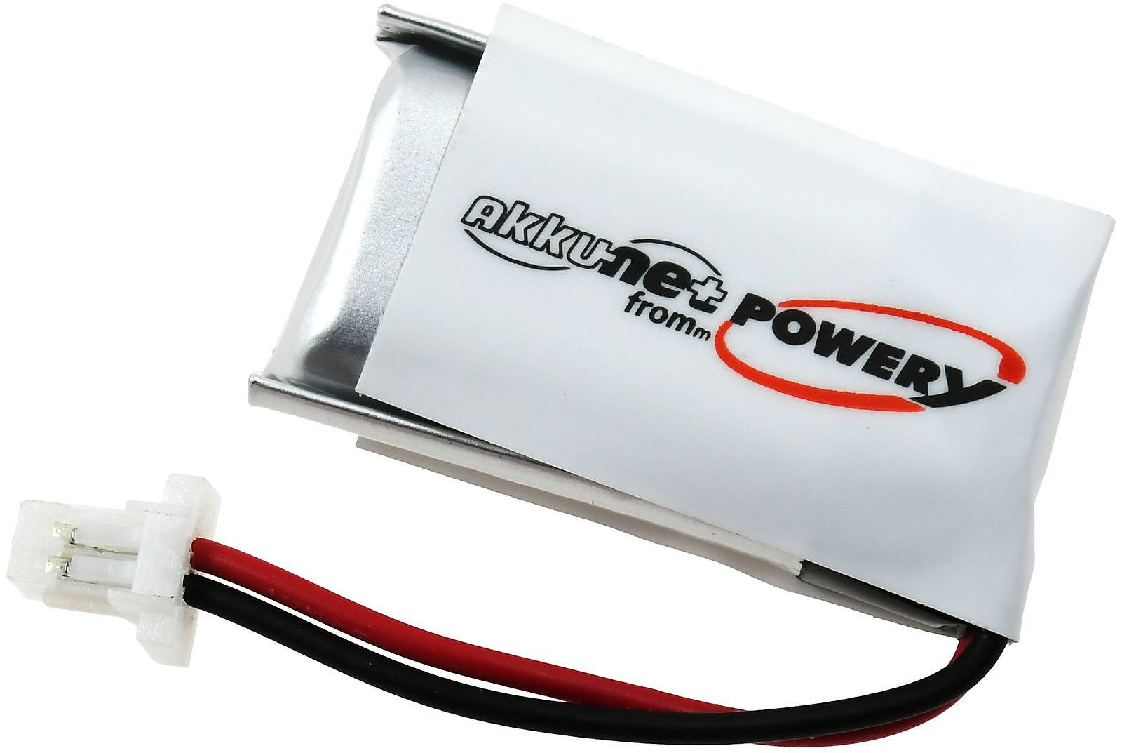 Powery Akku für Plantronics Typ 84479-01, 3,7V, Li-Polymer