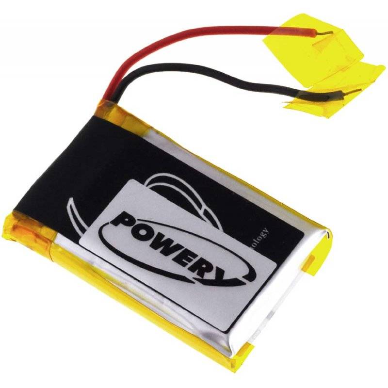 Powery Akku für Kopfhörer Jabra Pro 900 / Typ AHB5-2229PS, 3,7V, Li-Polymer