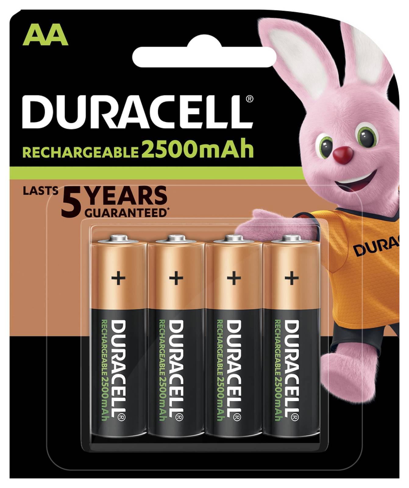 Duracell Mignonakku AA 4906 MN1500 UM3 LR6 HR6 4er Blister, 1,2V, NiMH