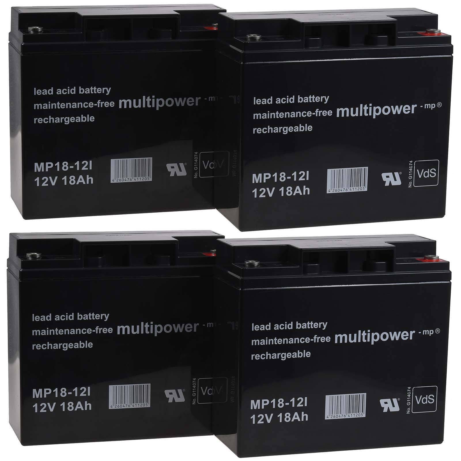 Powery Powery Ersatzakku für USV APC Smart-UPS 3000, 12V, Lead-Acid