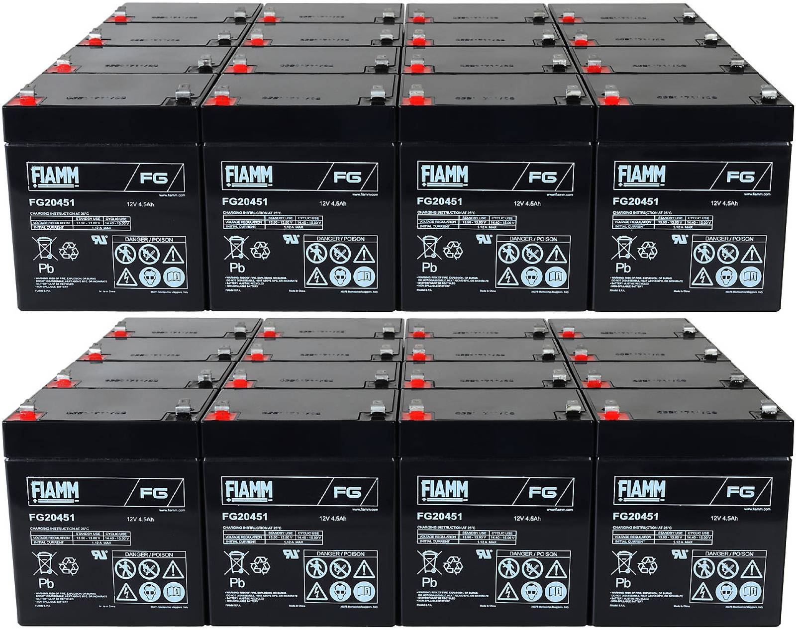 FIAMM Ersatzakku für USV APC Smart-UPS RT 8000 RM, 12V, Lead-Acid