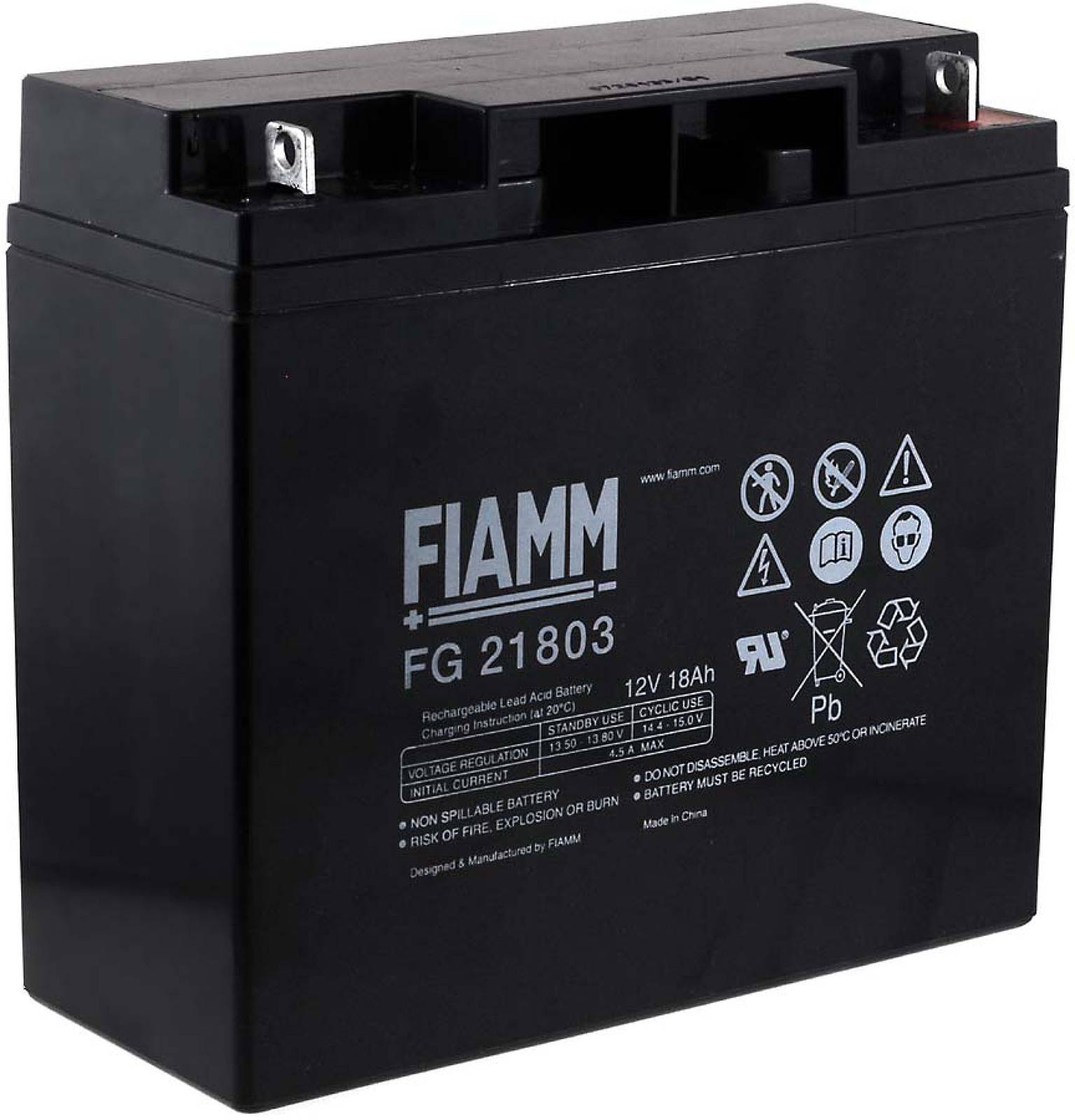 FIAMM Ersatzakku für USV APC Smart-UPS SUA1500I, 12V, Lead-Acid