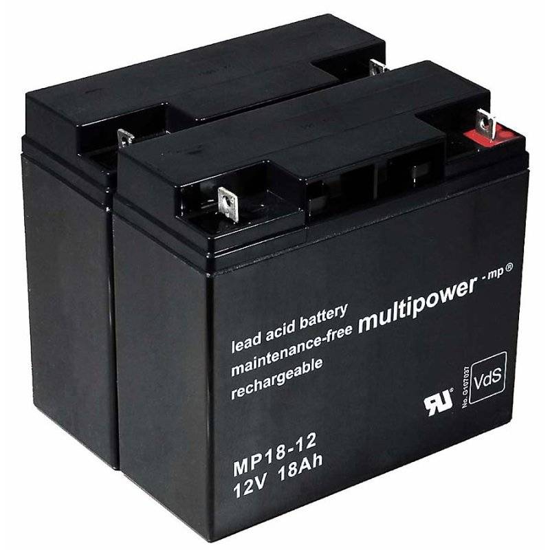 Powery Powery Ersatzakku für USV APC Smart-UPS 1500, 12V, Lead-Acid