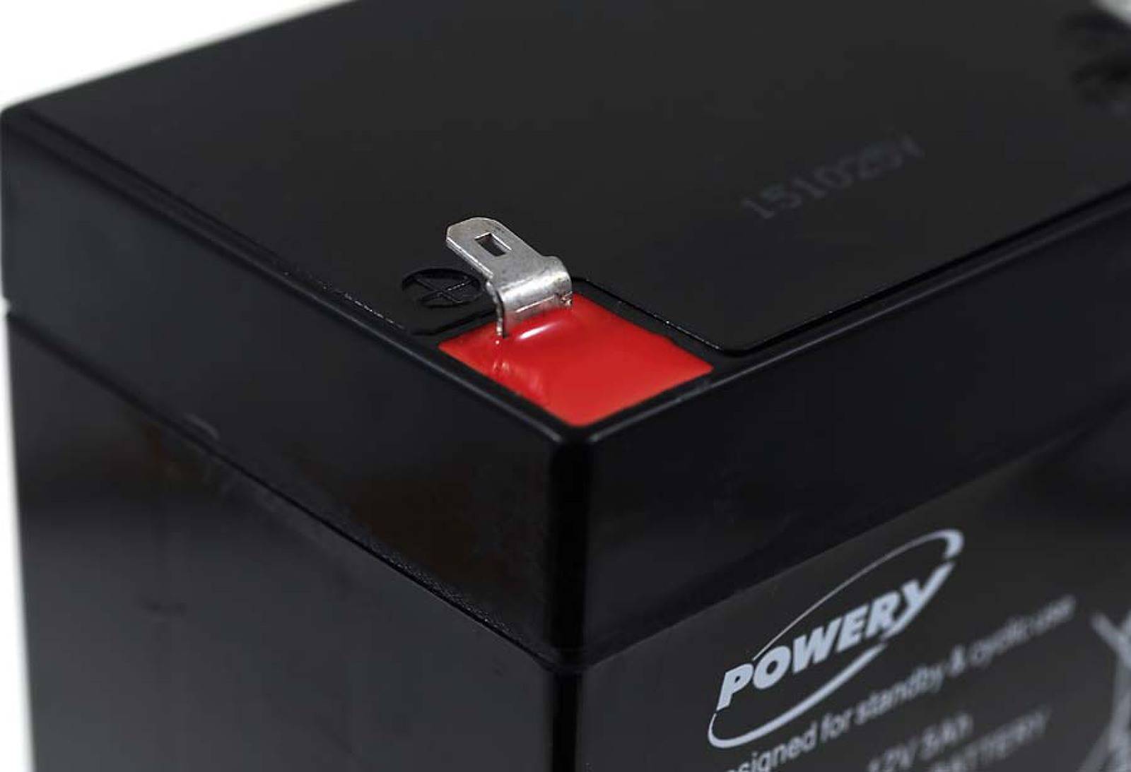 Powery Blei-Gel-Akku für APC Back-UPS ES 500 5Ah 12V, 12V, Lead-Acid