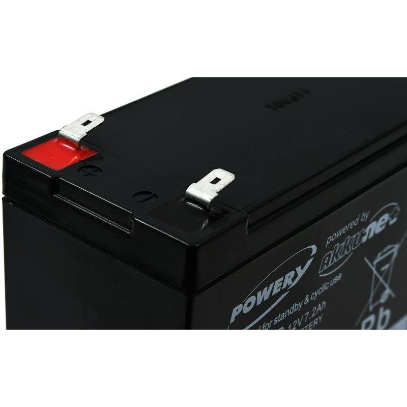 Powery Powery Blei-Gel-Akku für USV APC RBC48, 12V, Lead-Acid