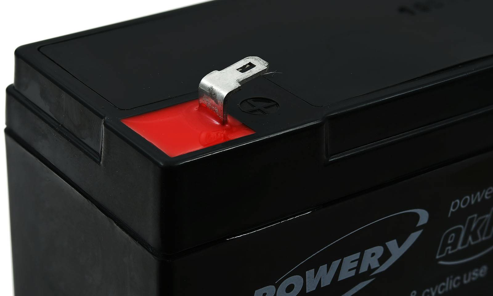 Powery Powery Blei-Gel-Akku für Solaranlagen, Hebebühnen 6V 12Ah (ersetzt auch 10Ah), 6V, Lead-Acid