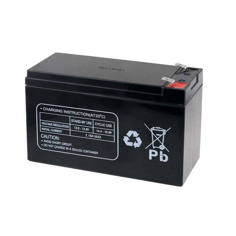 Powery Powery Ersatzakku für USV APC RBC 110, 12V, Lead-Acid