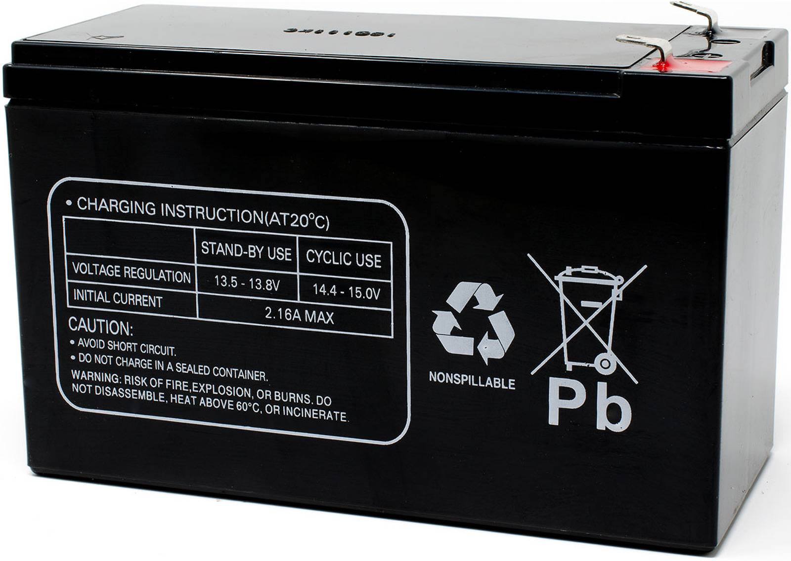 Powery Powery Bleiakku (multipower) MP7,2-12 Vds, 12V, Lead-Acid