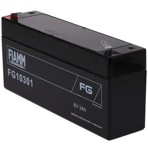 FIAMM Bleiakku FG10301 Vds, 6V, Lead-Acid FIAMM Bleiakku FG10301 Vds, 6V, Lead-Acid
