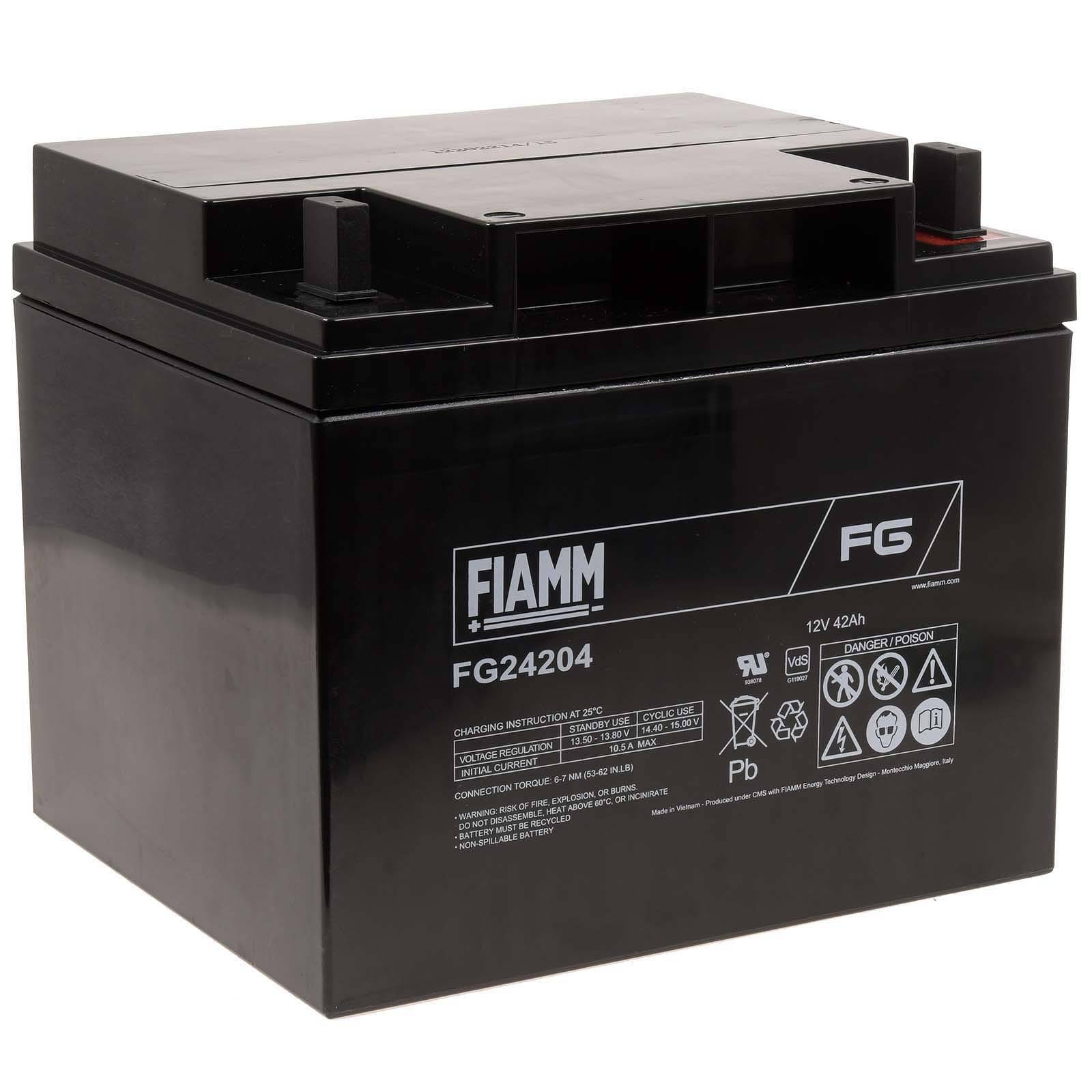 FIAMM Bleiakku FG24204 Vds, 12V, Lead-Acid
