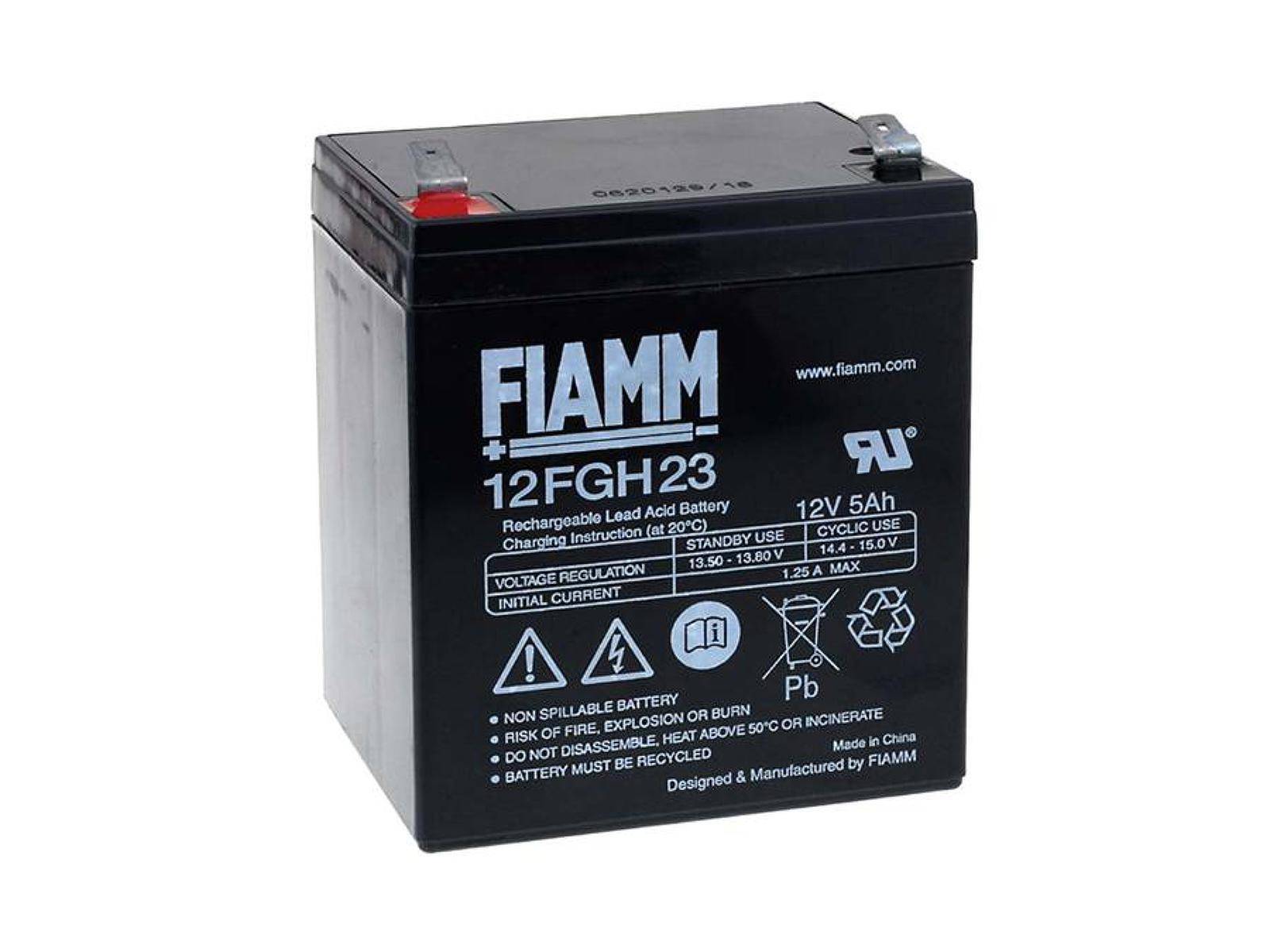FIAMM Bleiakku 12FGH23 (hochstromfest), 12V, Lead-Acid