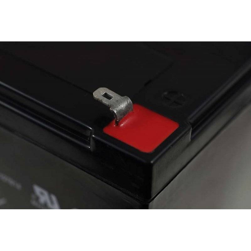 Powery FirstPower Blei-Gel Akku für Notbeleuchtung Alarmanlage 12Ah 12V VdS, 12V, Lead-Acid